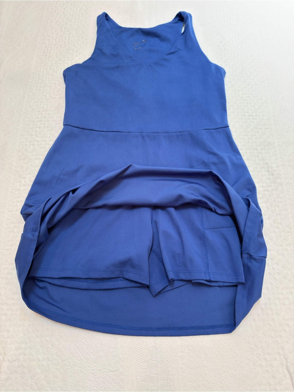 GapFit Active Athletic Dress Womens Small Blue Built-In Shorts Golf Tennis Sport - Picture 2 of 7